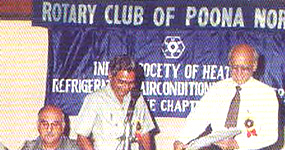Opening ceremony of ISHRAE, Pune – Rotary Club function